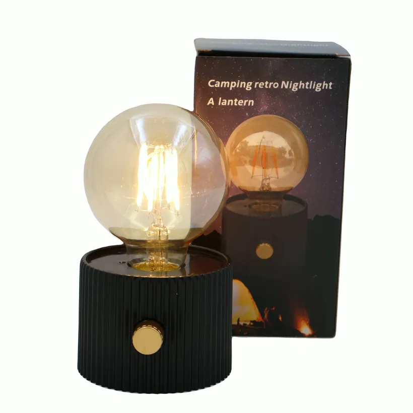 Camping Retro Night Light A Lentern