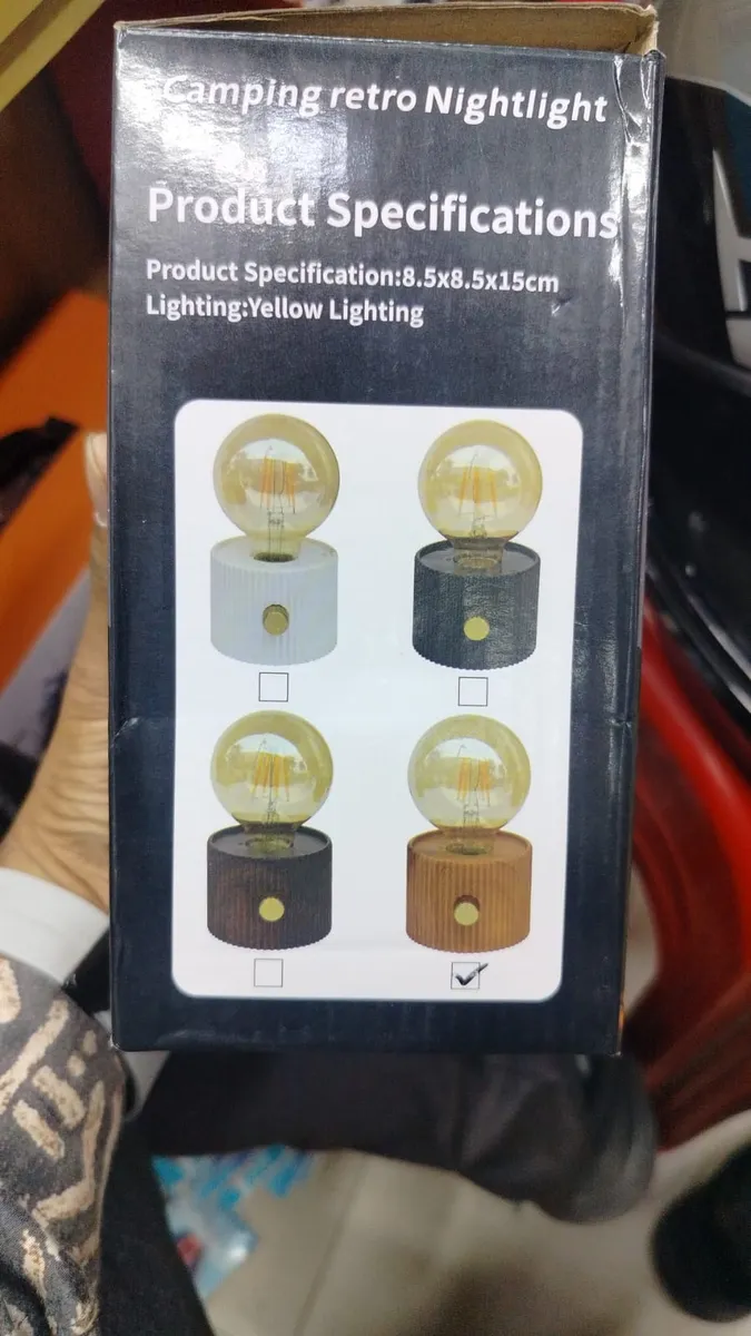 Camping Retro Night Light A Lentern - Image 4