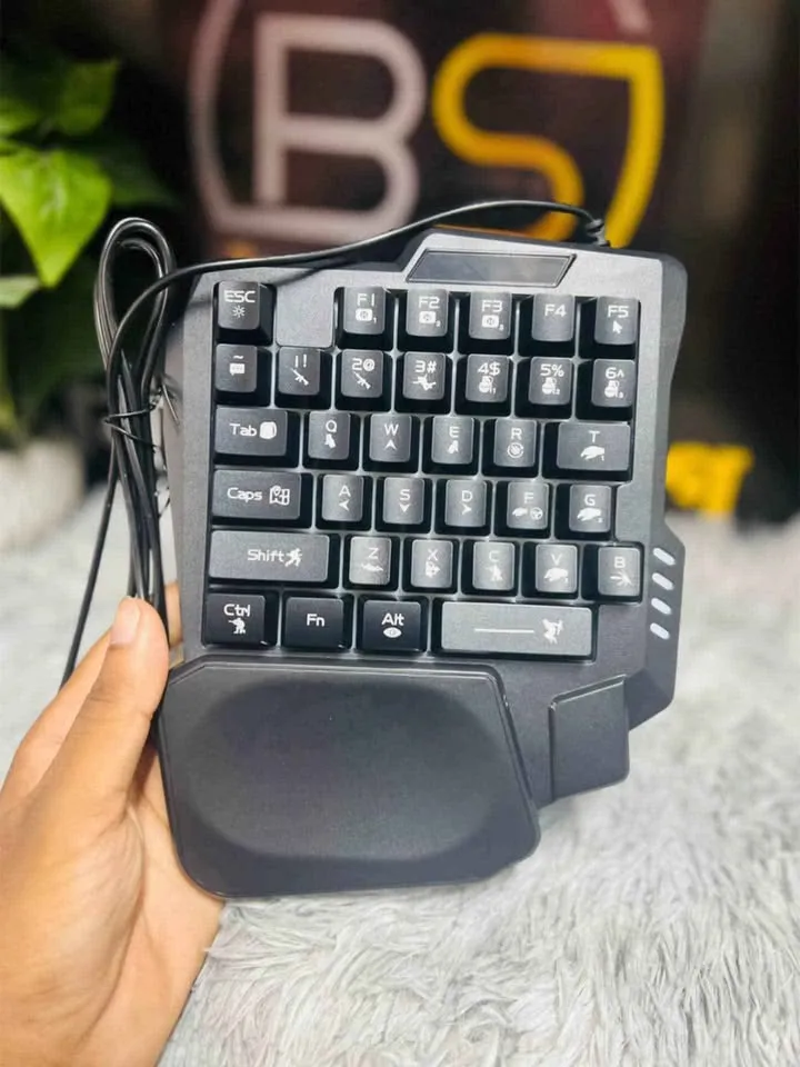5 In 1 Combo Gaming Keyboard And Mouse Wireless Bluetooth For PC Smartphone PUBG Mobile Game Accessories 5 In 1 Combo Gaming Keyboard And Mouse Wireless Bluetooth For PC Smartphone PUBG Mobile Game Accessories - Image 3