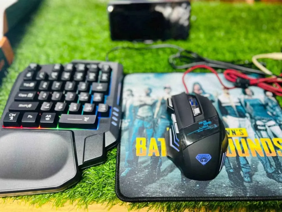 5 In 1 Combo Gaming Keyboard And Mouse Wireless Bluetooth For PC Smartphone PUBG Mobile Game Accessories 5 In 1 Combo Gaming Keyboard And Mouse Wireless Bluetooth For PC Smartphone PUBG Mobile Game Accessories - Image 2